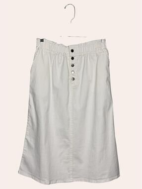 Tottini Denim Paper Bag Waist Skirt